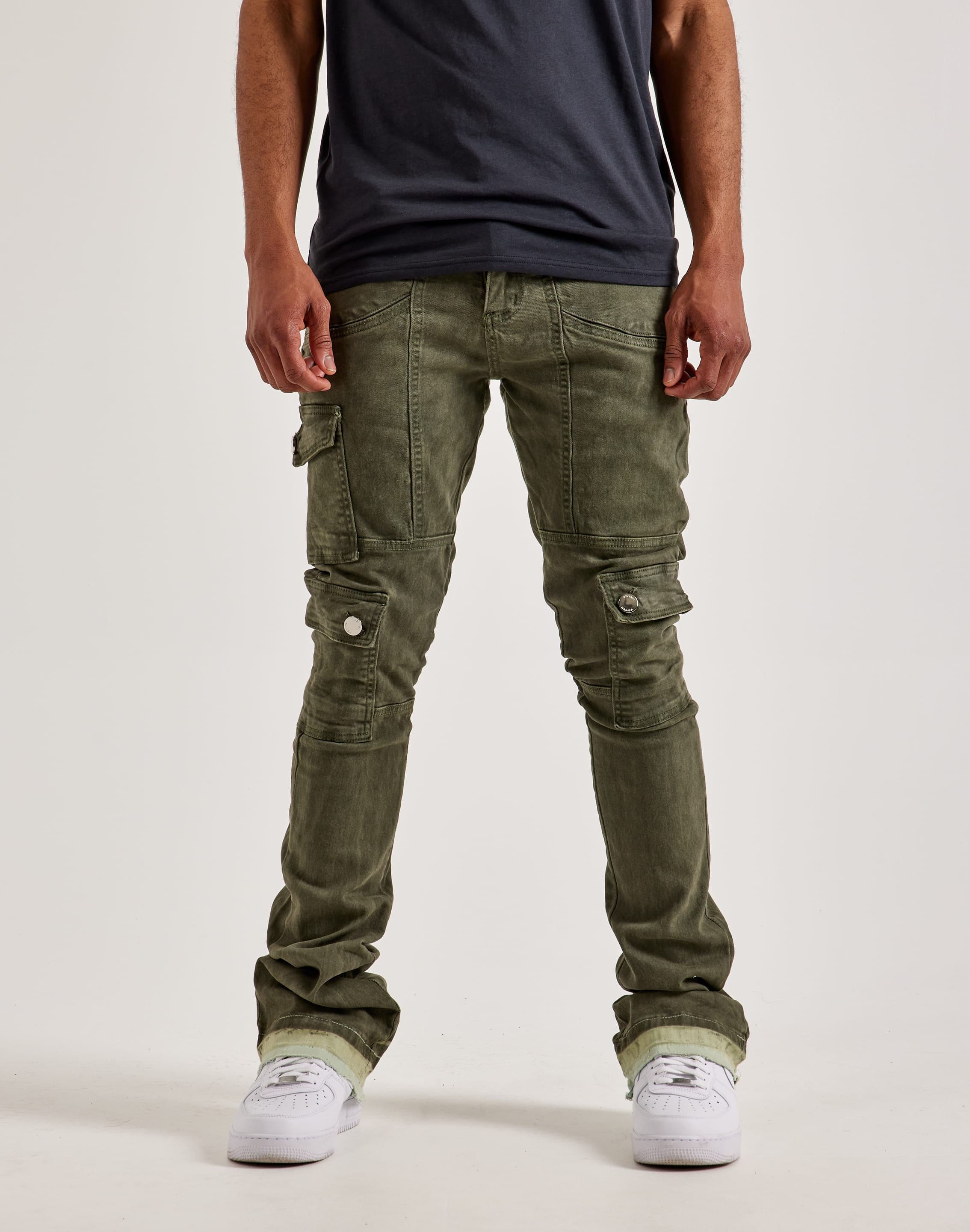 Buy PU Stacked Cargo Pants Men's Jeans & Pants from Waimea. Find Waimea  fashion & more at DrJays.com